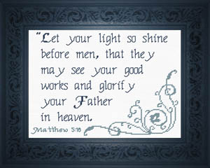 Light So Shine - Matthew 5:16